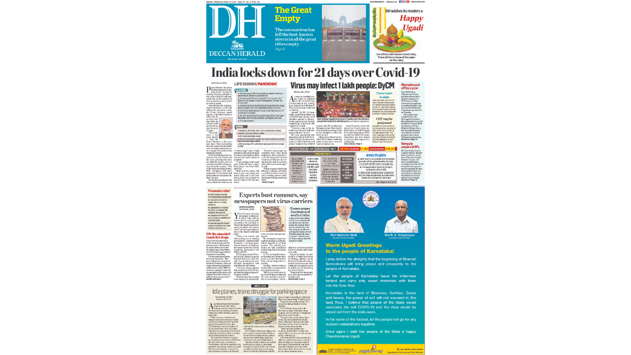 Covid-19 was the first pandemic to hit India, and the world,  in a century, and the first time ever the entire nation was  locked down. The pandemic lasted three waves over two  years, with its most intense phase in the summer of 2021.