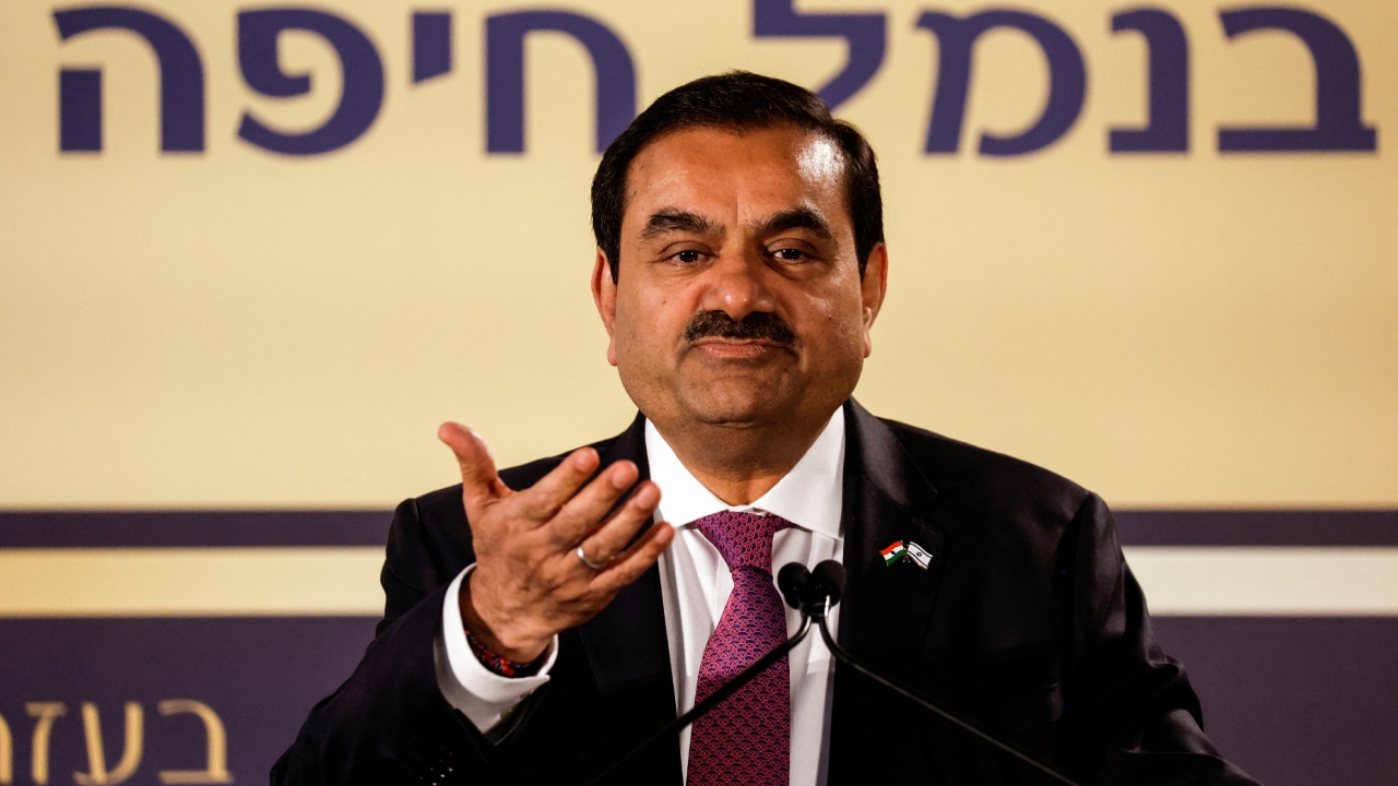 With a net worth of $52.3 billion, Gautam Adani, the chairperson of the Adani Group, was positioned third on the list. Credit: Reuters Photo