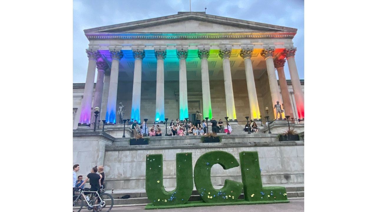 Rank 09 | University College London (UCL) - United Kingdom. Credit: Instagram/@ucl