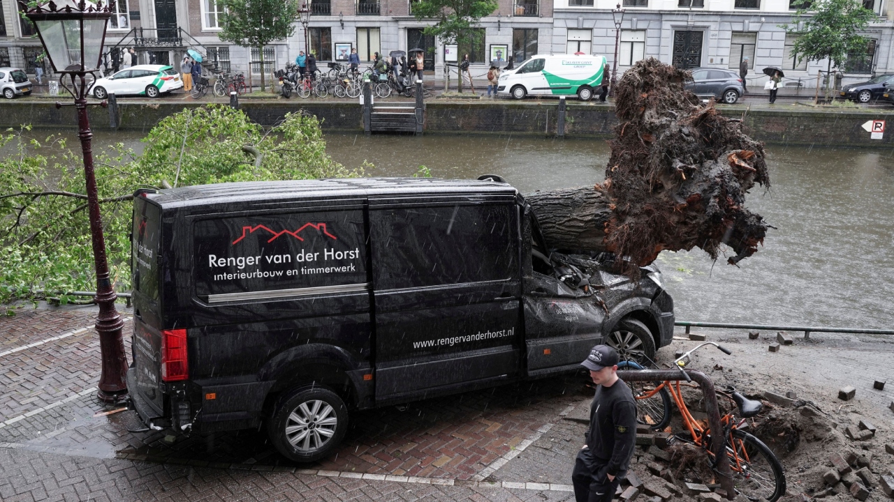 The last heavy summer storm was in 2015 and was the first in over a century. Credit: Reuters Photo