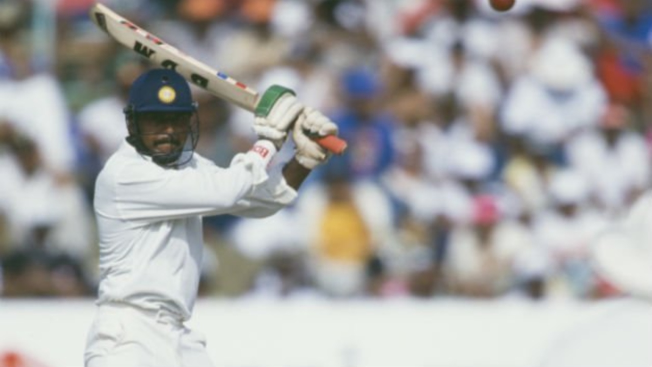 Pravin Amre - 103 runs against South Africa in 1992. Credit: Twitter/@giri26