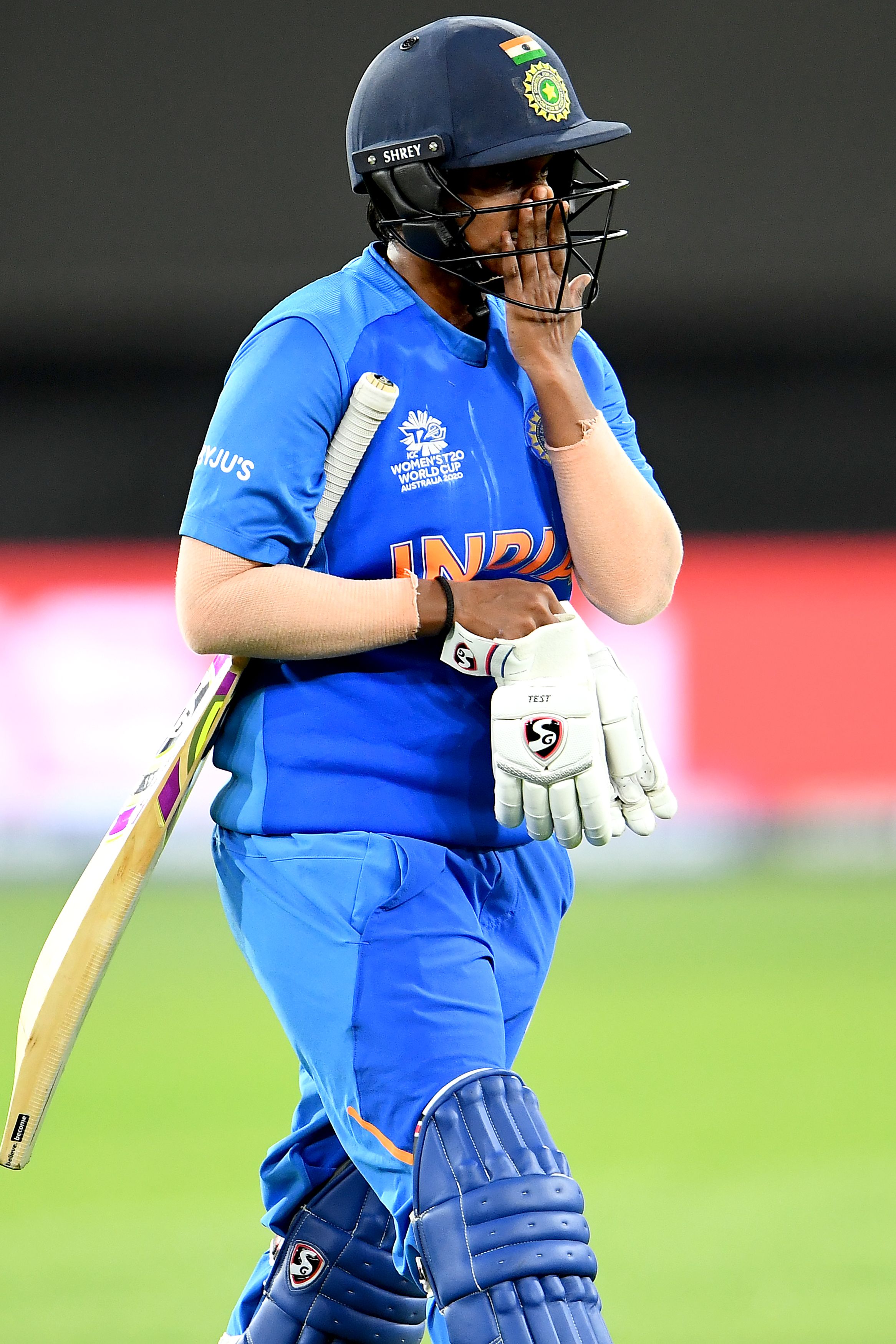 Deepti Sharma after her dismissal