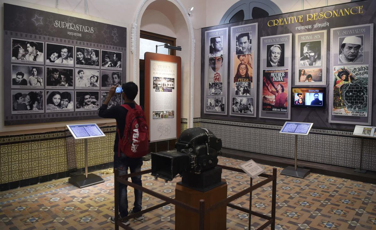 National Museum of Indian Cinema (NMIC), the country's first museum showcasing the history of its film industry, in Mumbai. AFP Photo