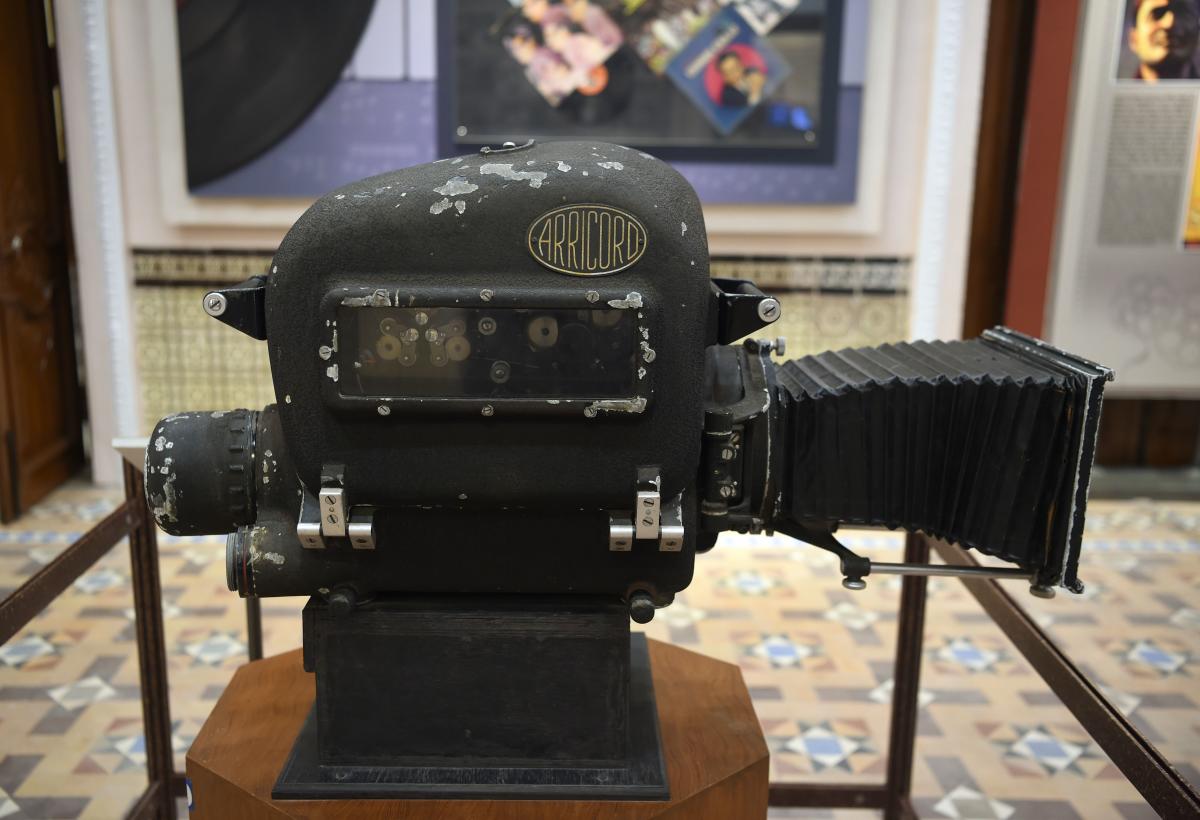 National Museum of Indian Cinema (NMIC), the country's first museum showcasing the history of its film industry, in Mumbai. AFP Photo