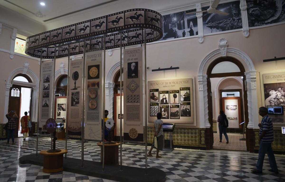 National Museum of Indian Cinema (NMIC), the country's first museum showcasing the history of its film industry, in Mumbai. AFP Photo