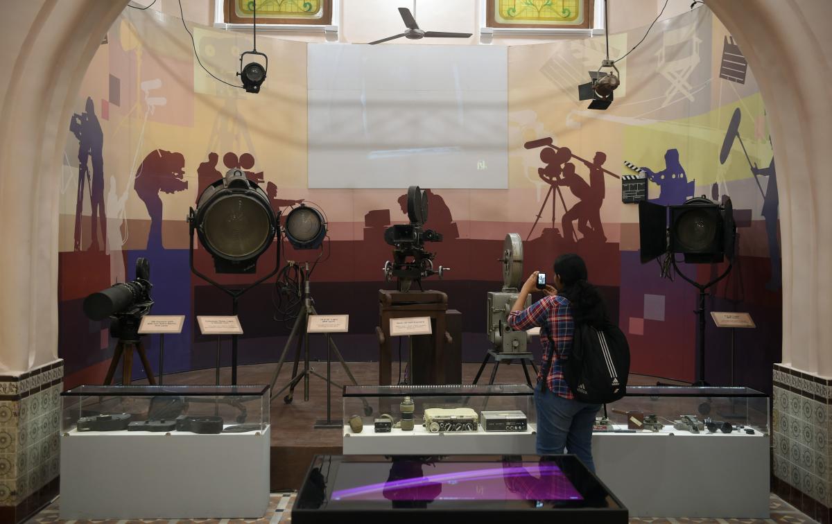 National Museum of Indian Cinema (NMIC), the country's first museum showcasing the history of its film industry, in Mumbai. AFP Photo