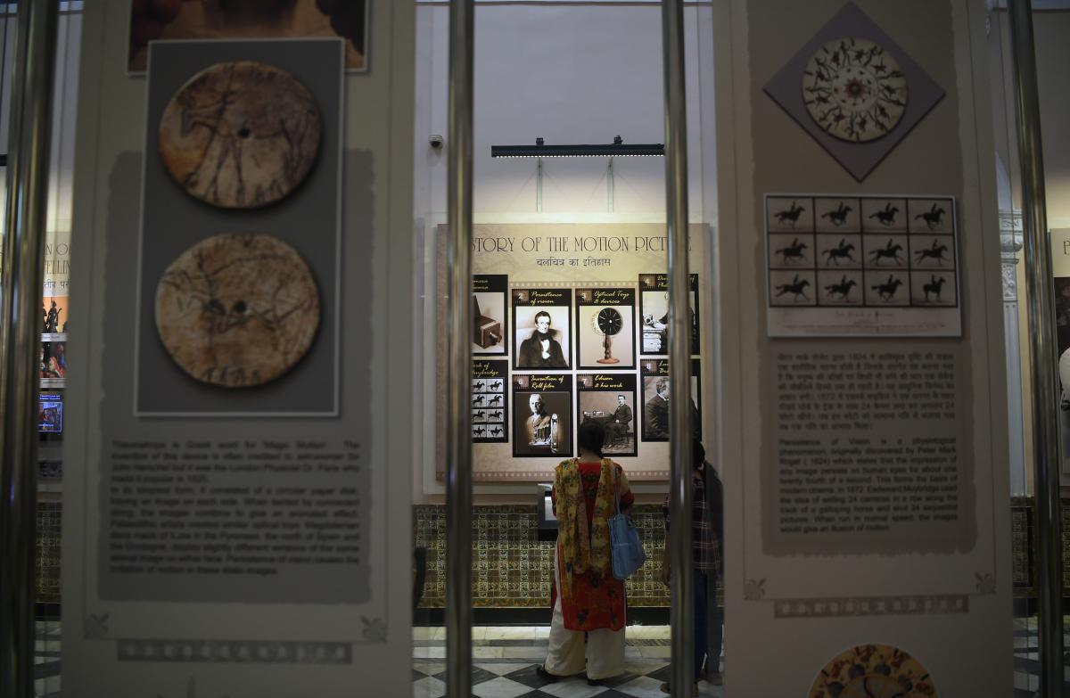 National Museum of Indian Cinema (NMIC), the country's first museum showcasing the history of its film industry, in Mumbai. AFP Photo