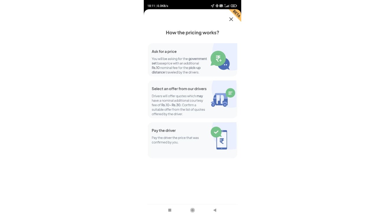 'Namma Yatri' app. Credit: Special Arrangement