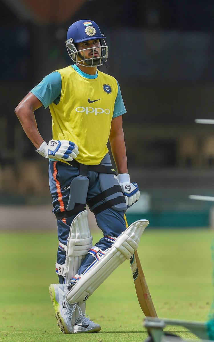 Shreyas Iyer. Credit: PTI Photo