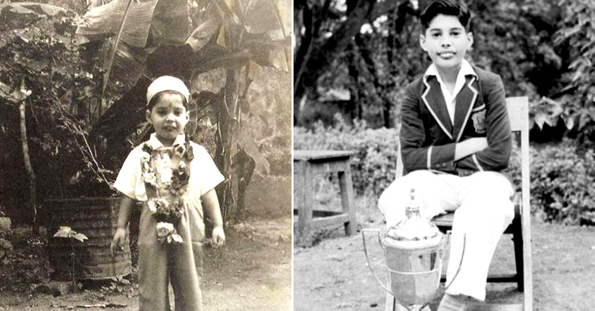 Freddie Mercury in St Peter’s School, Panchgani