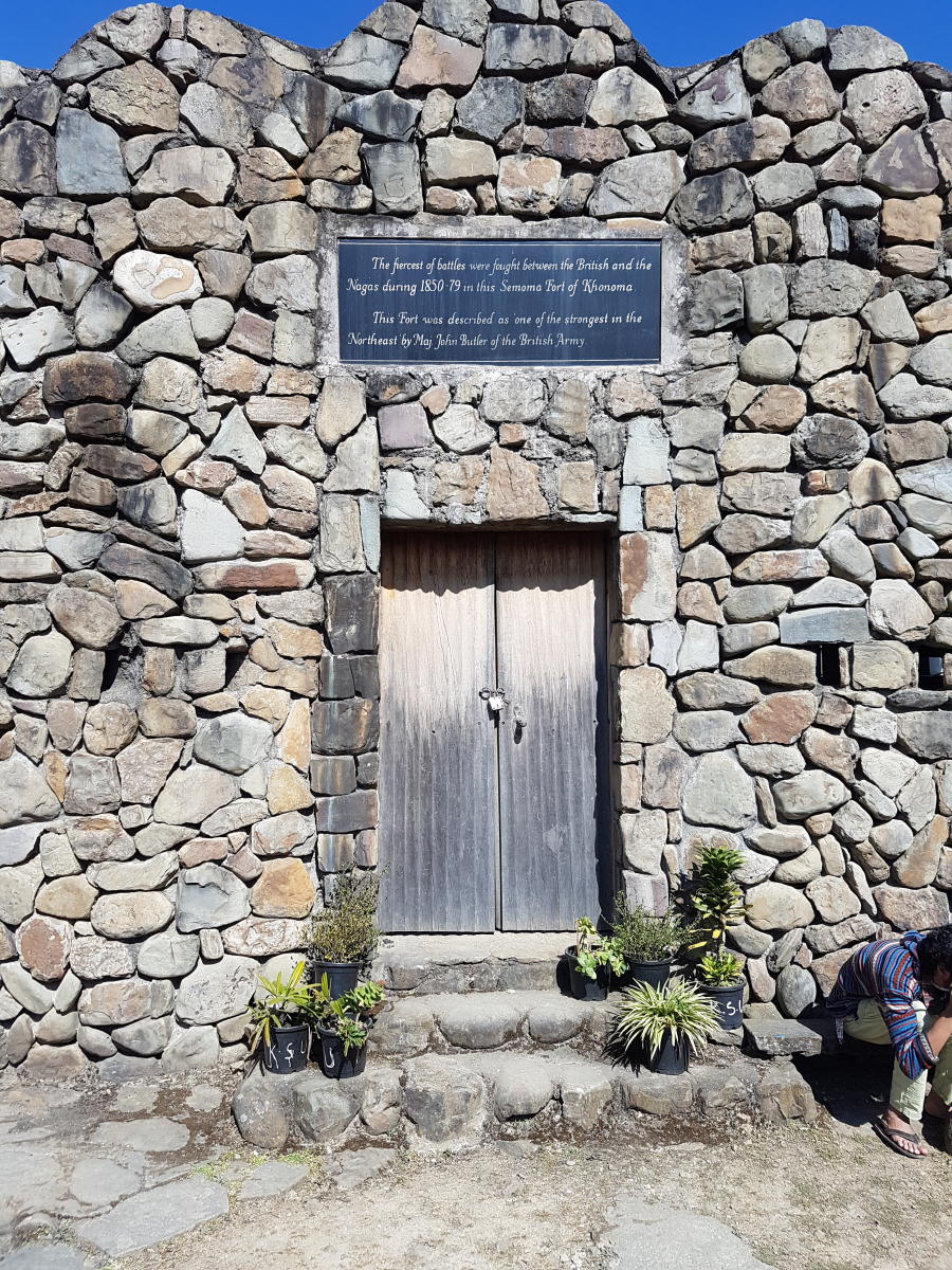 The fiercest of battles were fought between the British and the Nagas in this Semoma fort of Khonoma which has been described as one of the strongest in the northeast.