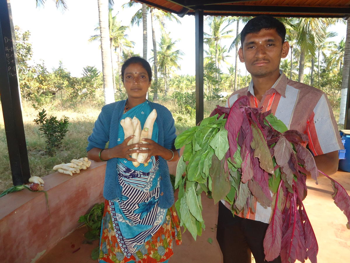 Organic vegetables