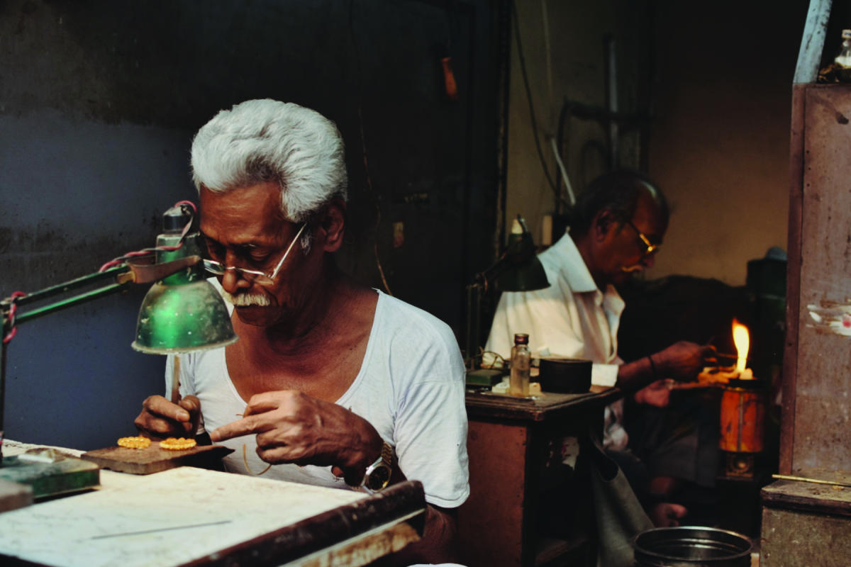 Legacy Goldsmiths in Bengaluru’s Pete area. Photo credit: Gully tours