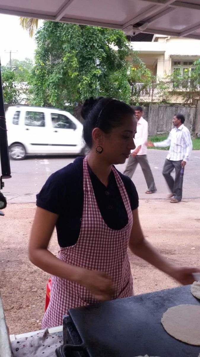 Shilpa at Halli Mane Rotti