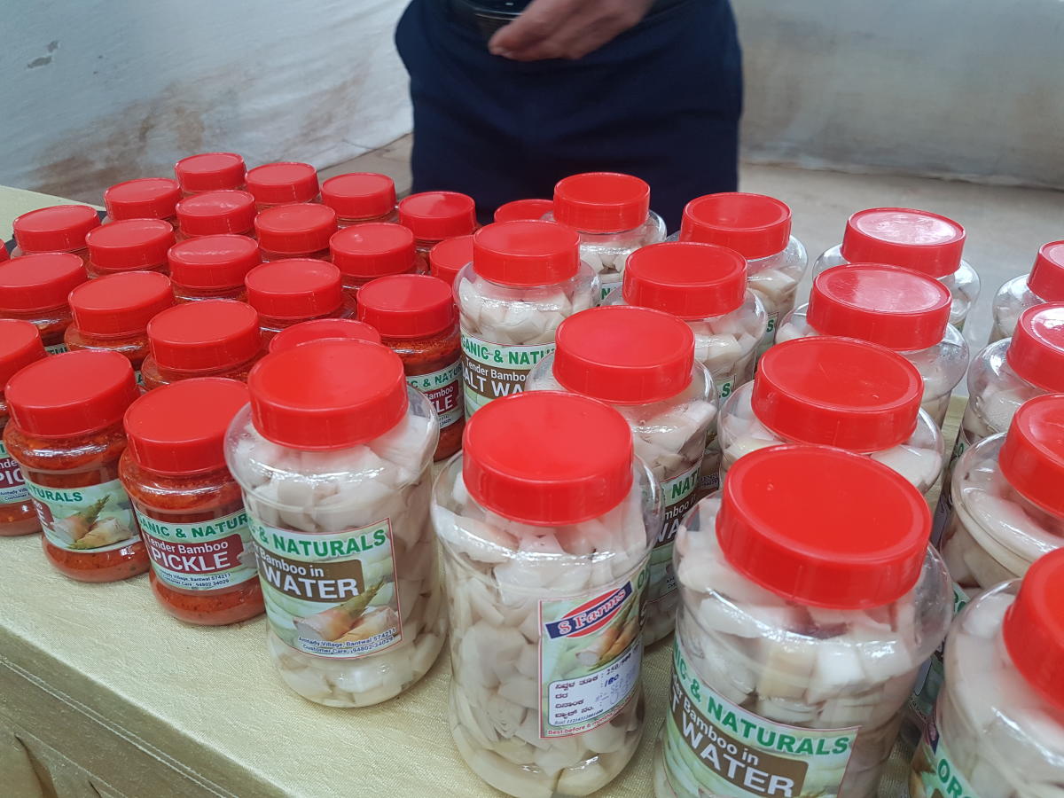Bamboo pickles and preserves 