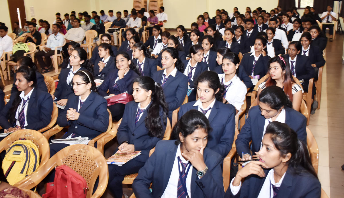 Students take in Budget Talk - 2020.