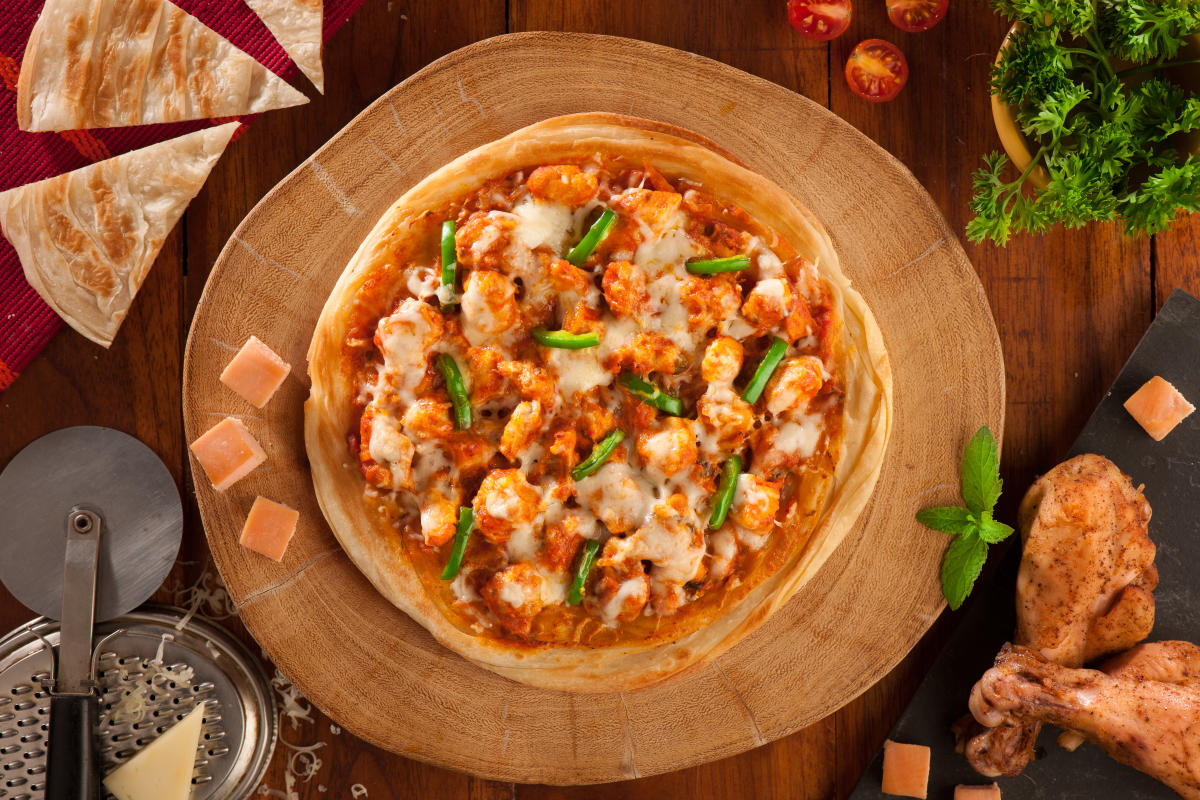 Chicken LoadedOpen Paratha
