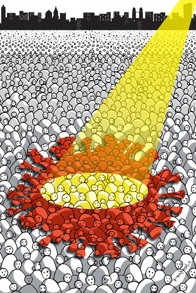 Coronavirus spread