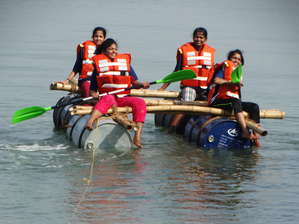 On field training for the rangers. Photo credit: The Bharat Scouts and Guides Karnataka, M G Kaje