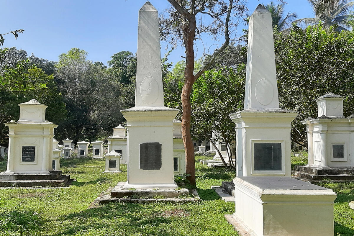 The Garrison Cemetery. Photos by Suryakumari Dennison 
