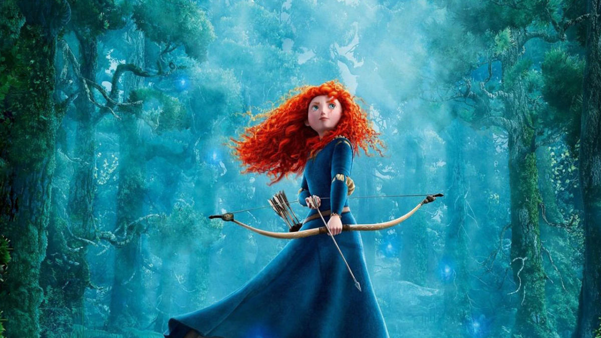Princess Merida from ‘Brave’.