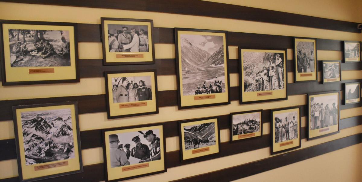 Gallery at the museum. Photos by Rangaswamy