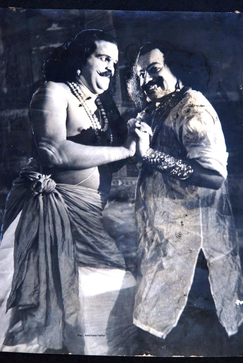 A staging of Keechaka Vadha. 