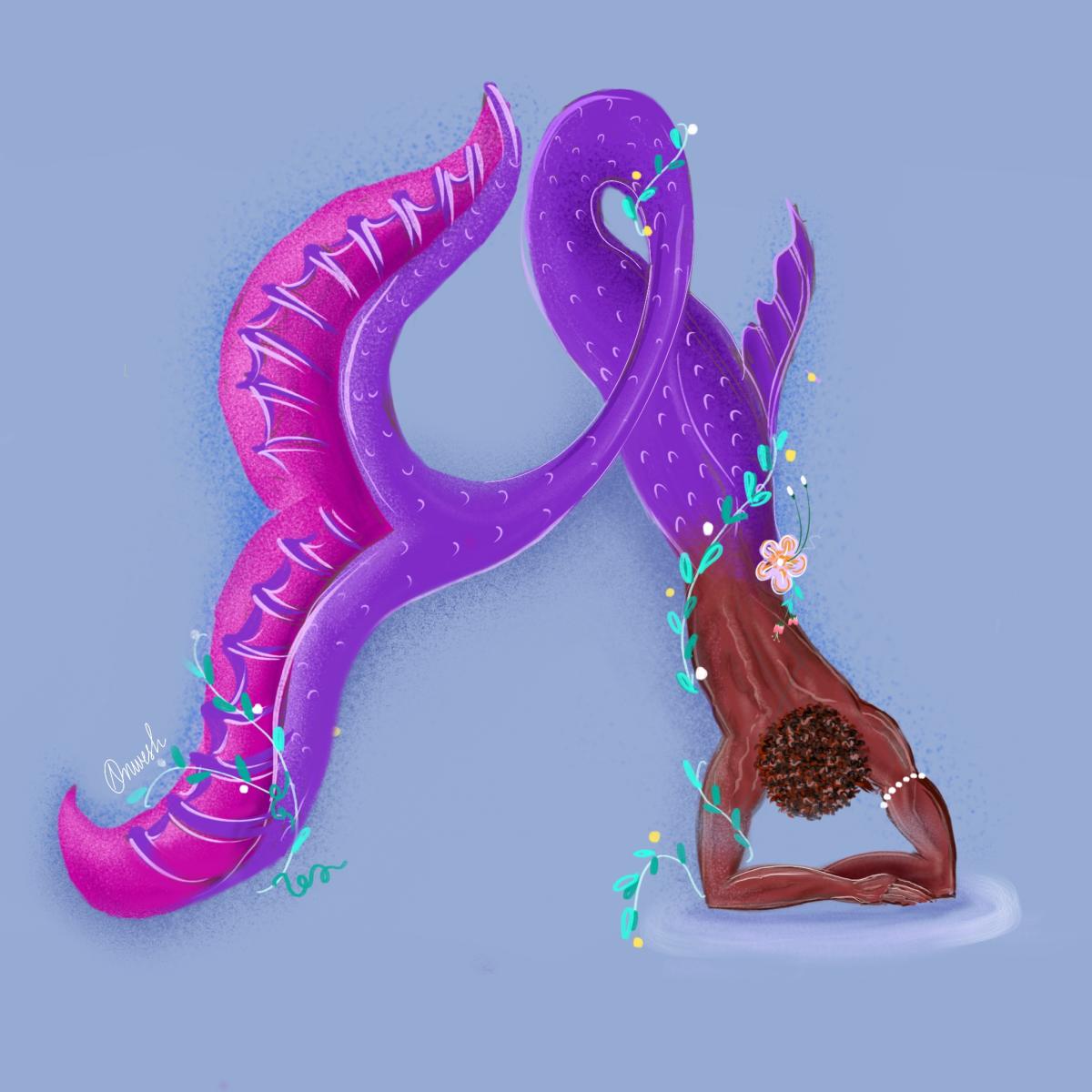 Mermen of colour by Anwesh Sahoo