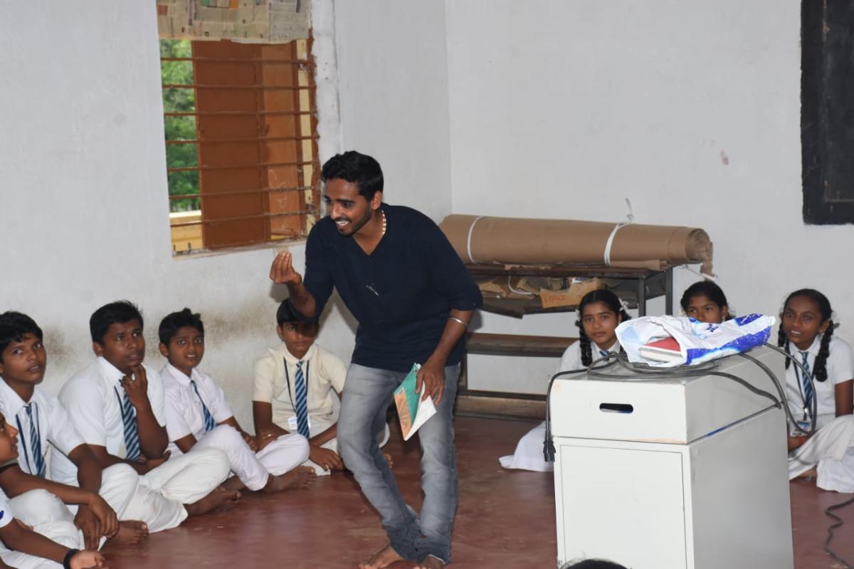 Folk artiste and writer Mohan Kumar N
