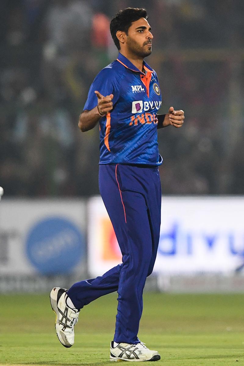Bhuvneshwar Kumar. Credit: AFP