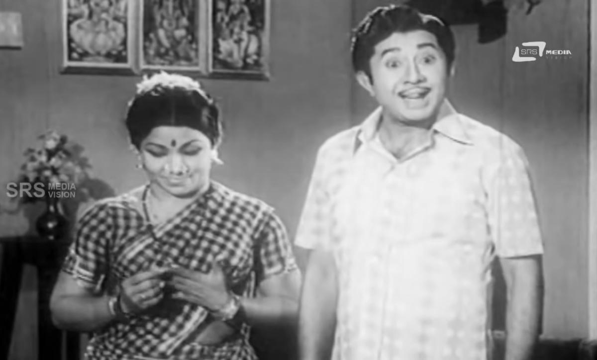 Shivaram with Manorama in Devara Gudi.
