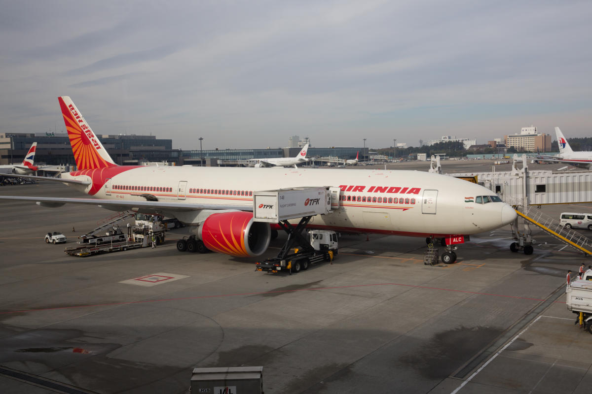 File photo of an Air India flight. Credit: PTI Photo