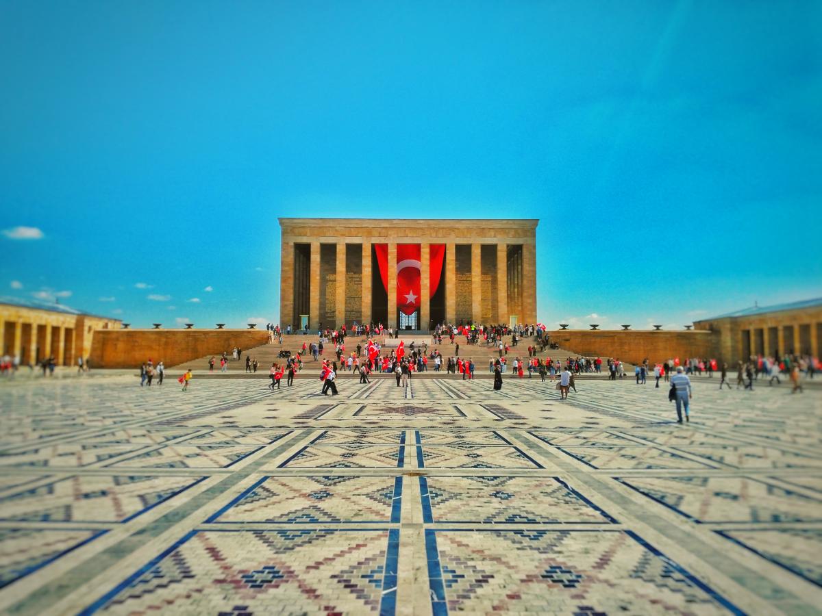 The founder of modern Turkey, Mustafa Kemal Ataturk (1881-1938), lies in the Anıtkabir mausoleum at Ankara. PHOTOS COURTESY WIKIPEDIA