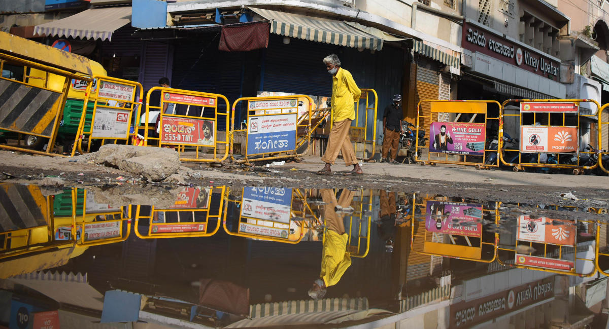 While taking a picture, it’s important to locate the right spot, pay attention to the lighting, and look for different angles and patterns. Credit: DH photo/Pushkar V