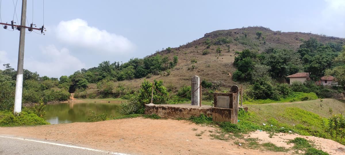 It is located in Mankanahalli, Bisle Ghat. Credit: Barkha Kumari