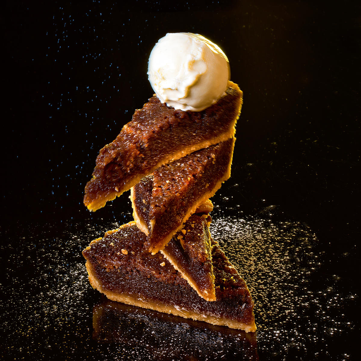 Warm Doda Barfi Treacle Tart