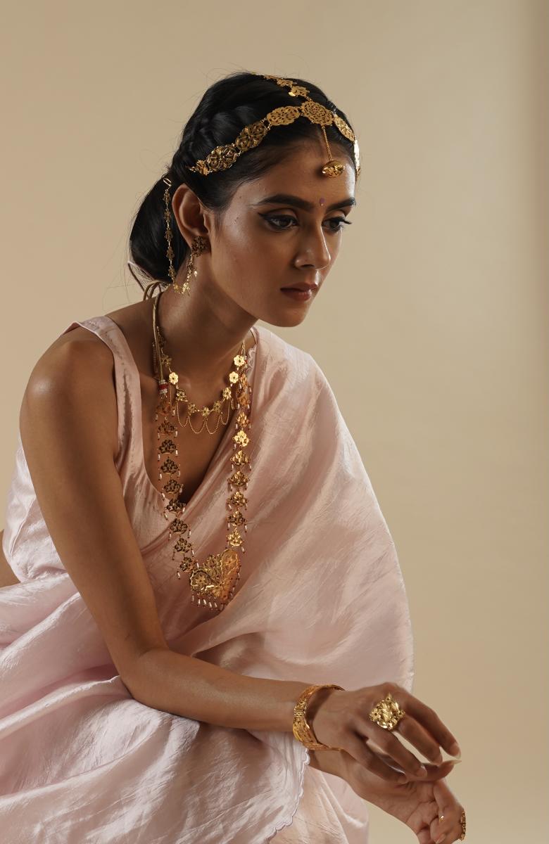 The silver jewellery collection from Nomad has a raw yellow gold look. Credit: Special arrangement
