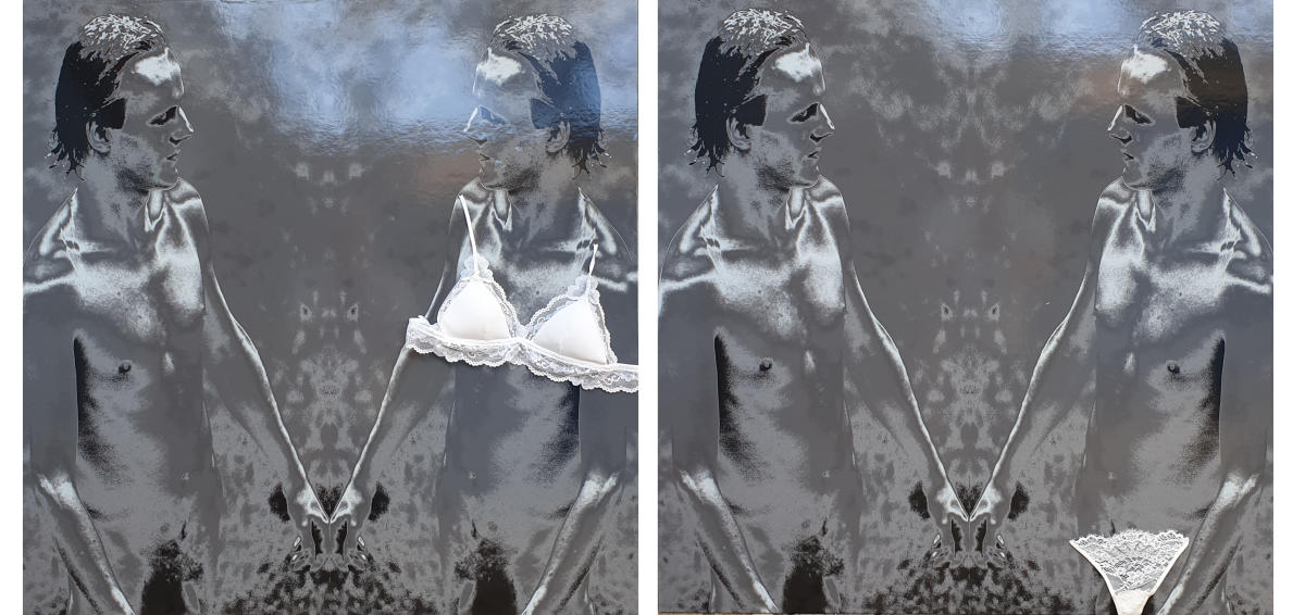 Garbade’s recent work, Identity, speaks about the female, and a masculine side in each one of us