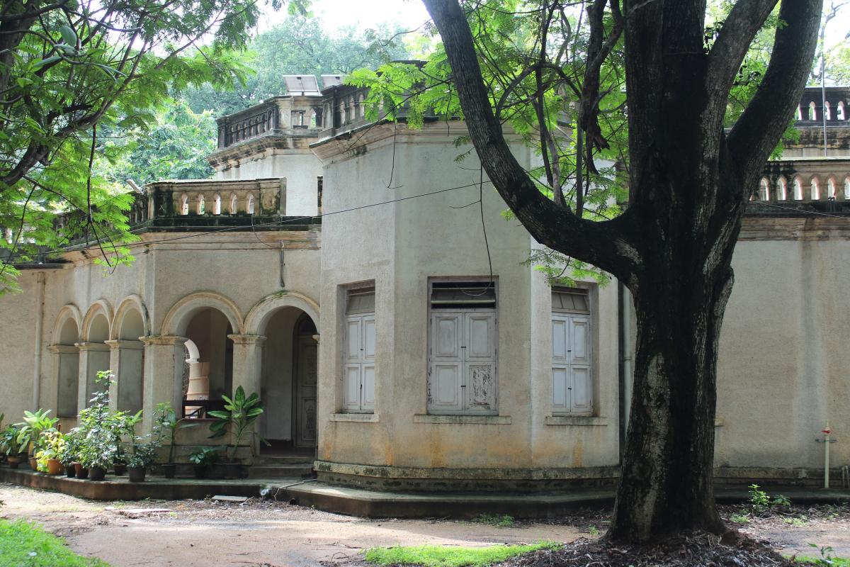 Views of the bungalow where Sir C V Raman resided for several decades. Photos by Anu A P