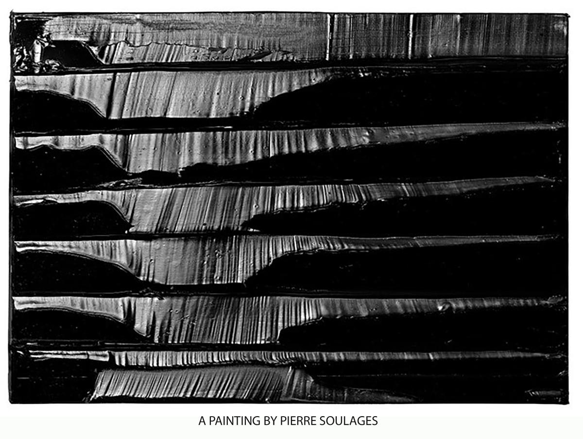 A few works by Soulages