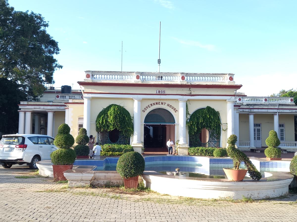 Government House, Mysuru. Photos by Meera Iyer