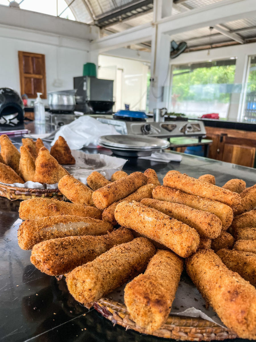 Sri Lankan rolls PHOTO BY AUTHOR