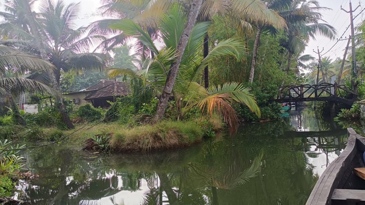 A ride on the backwaters. PHOTO BY AUTHOR