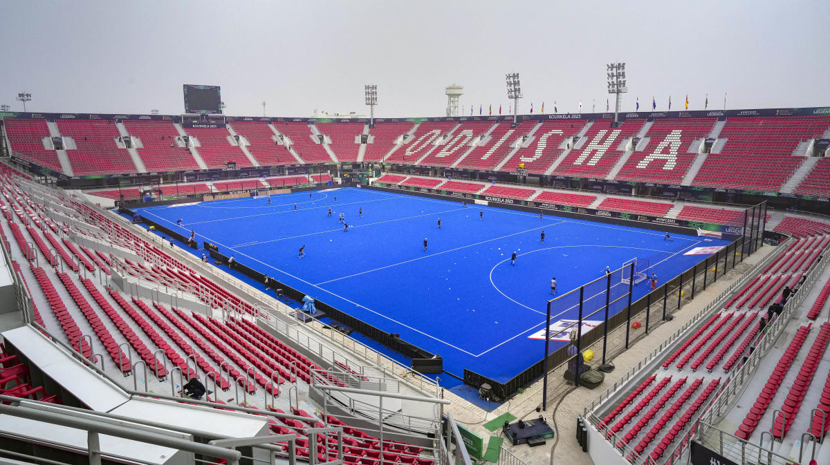 Birsa Munda hockey stadium. Credit: PTI Photo