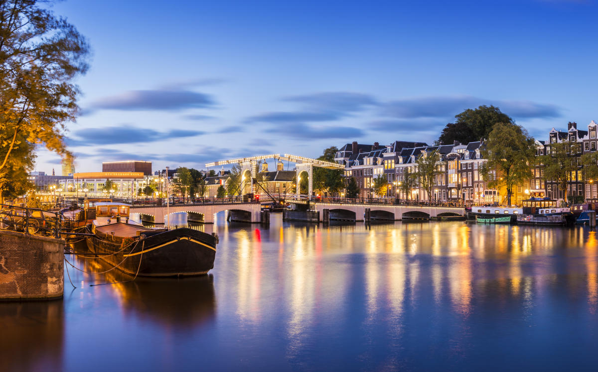 Magere Brug, Amsterdam, The Netherlands