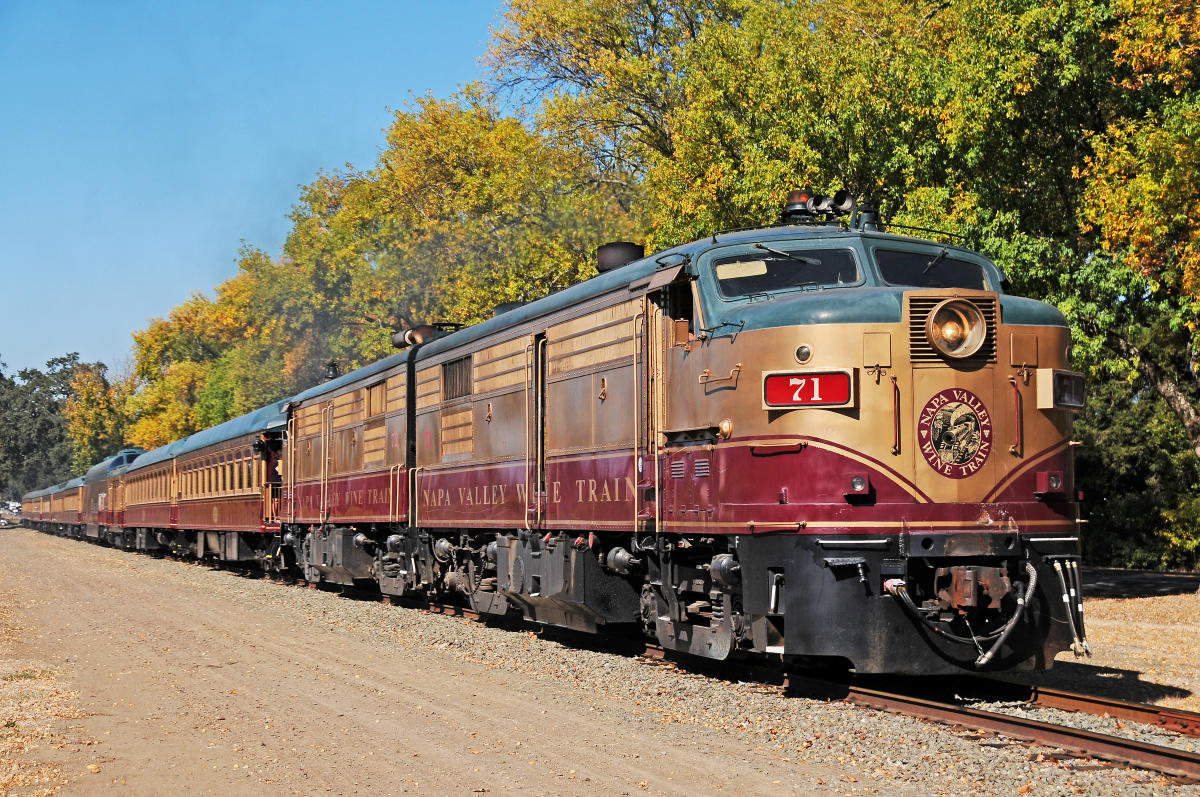 Napa Valley Wine Train Love Lock Bridge, Napa, USA
