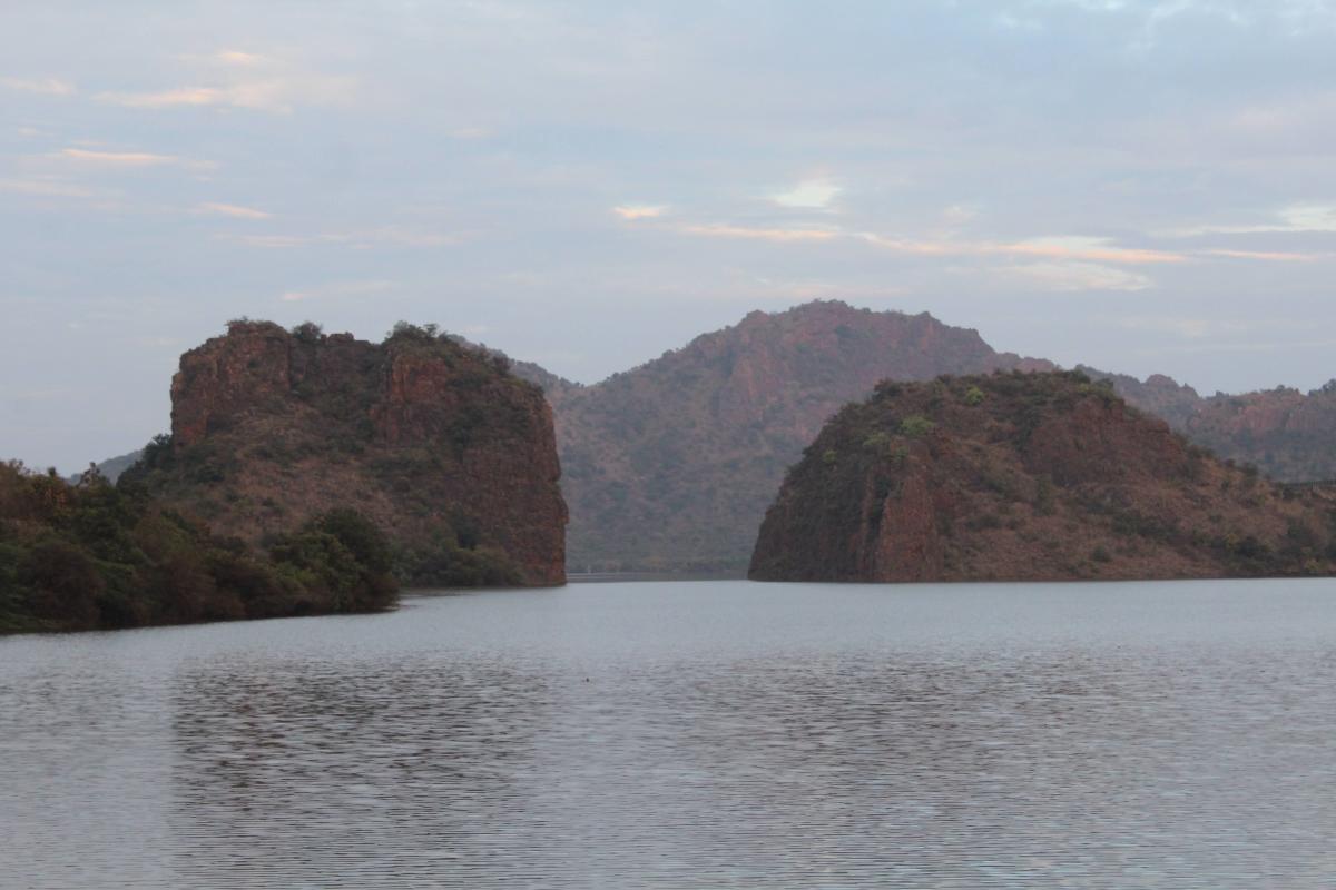 Views surrounding the Kumaraswamy temple complex.  