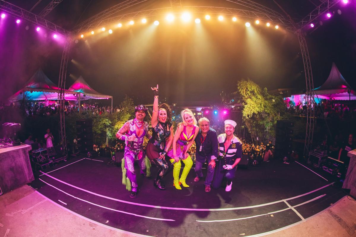 Dutch group Vengaboys performed at a brewery in Hennur in November.