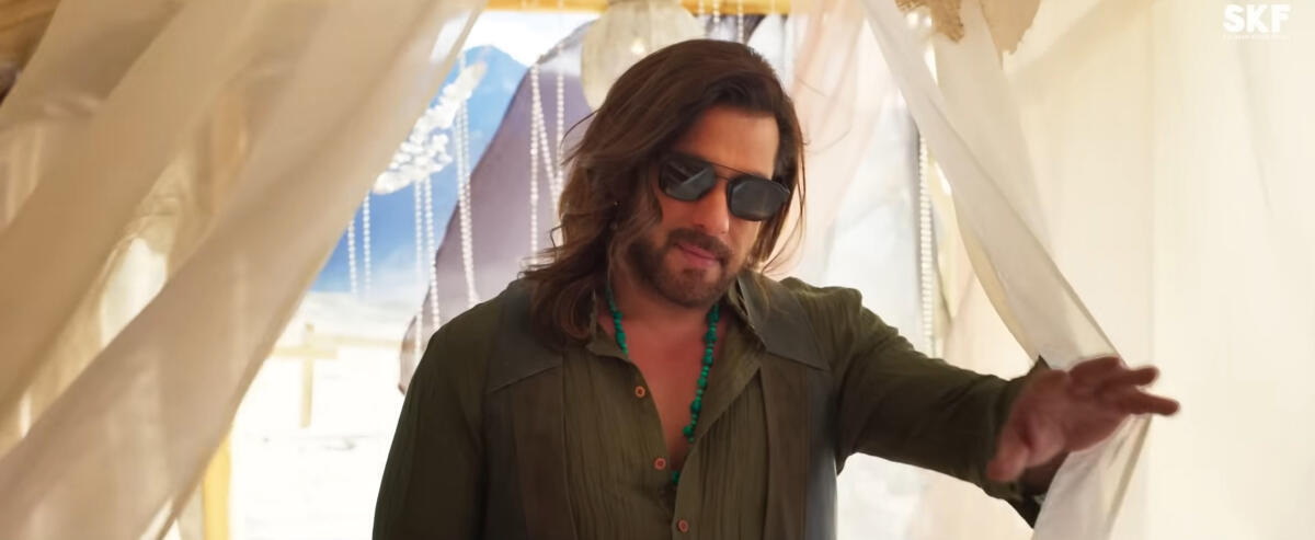 Salman Khan sports a new look in his latest film.
