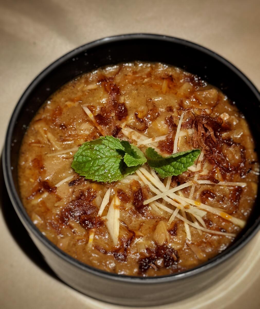 Jackfruit haleem by Pritha Sen is as rich as its mutton counterpart.